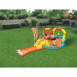 "Bestway Piscine Gonflable Parc de Jeux Bowling 435x213x117 cm +2 Ans Jardin 53068"