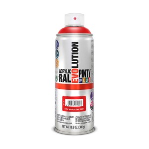 Sprühfarbe Pintyplus Evolution RAL 3000 400 ml Flame Red