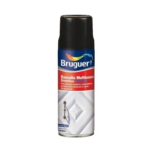 Vernis synthétique Bruguer 5197992 Spray Polyvalents Blanc 400 ml Mat