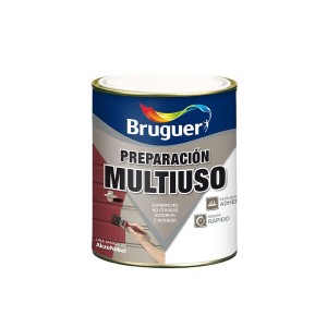 Préparation des surfaces Bruguer 5355538  Polyvalent Apprêt 250 ml Blanc Mat