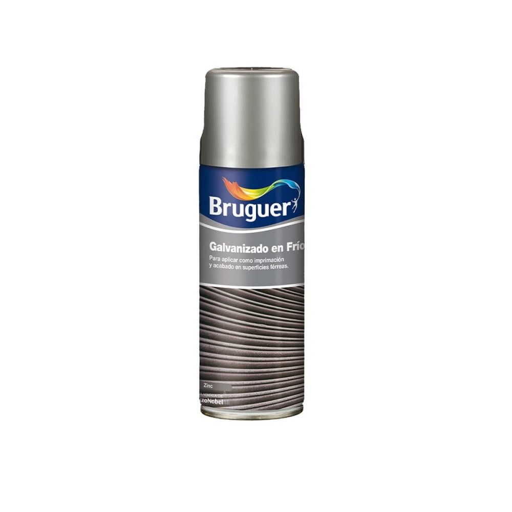 Préparation des surfaces Bruguer 5159695 Spray Apprêt Zinc 400 ml Mat Galvanisé