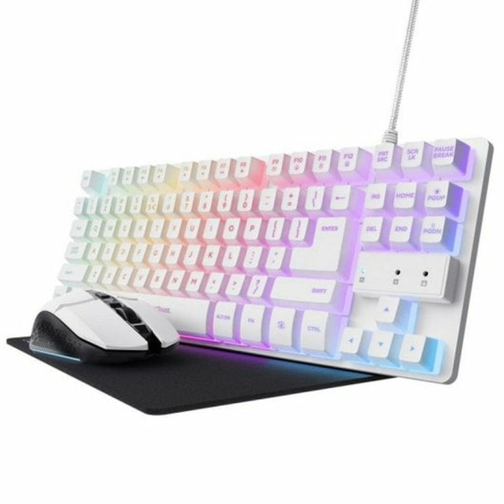 Keyboard with Gaming Mouse Trust GXT794