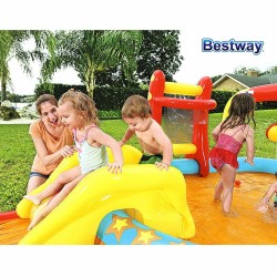 "Bestway Piscine Gonflable Parc de Jeux Bowling 435x213x117 cm +2 Ans Jardin 53068"