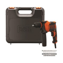 Set de forage et accessoires Black & Decker BEH710K-QS 230 V 710 W