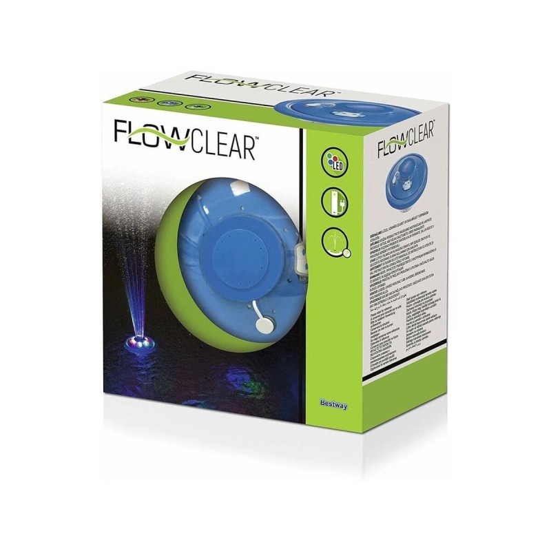 Bestway Lumière Led Flottante Multicolore D18,5 cm Piscine et Jardin 58493