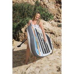 Inflatable Paddle Surf Board with Accessories Bestway Hydro-Force White 305 x 84 x 12 cm