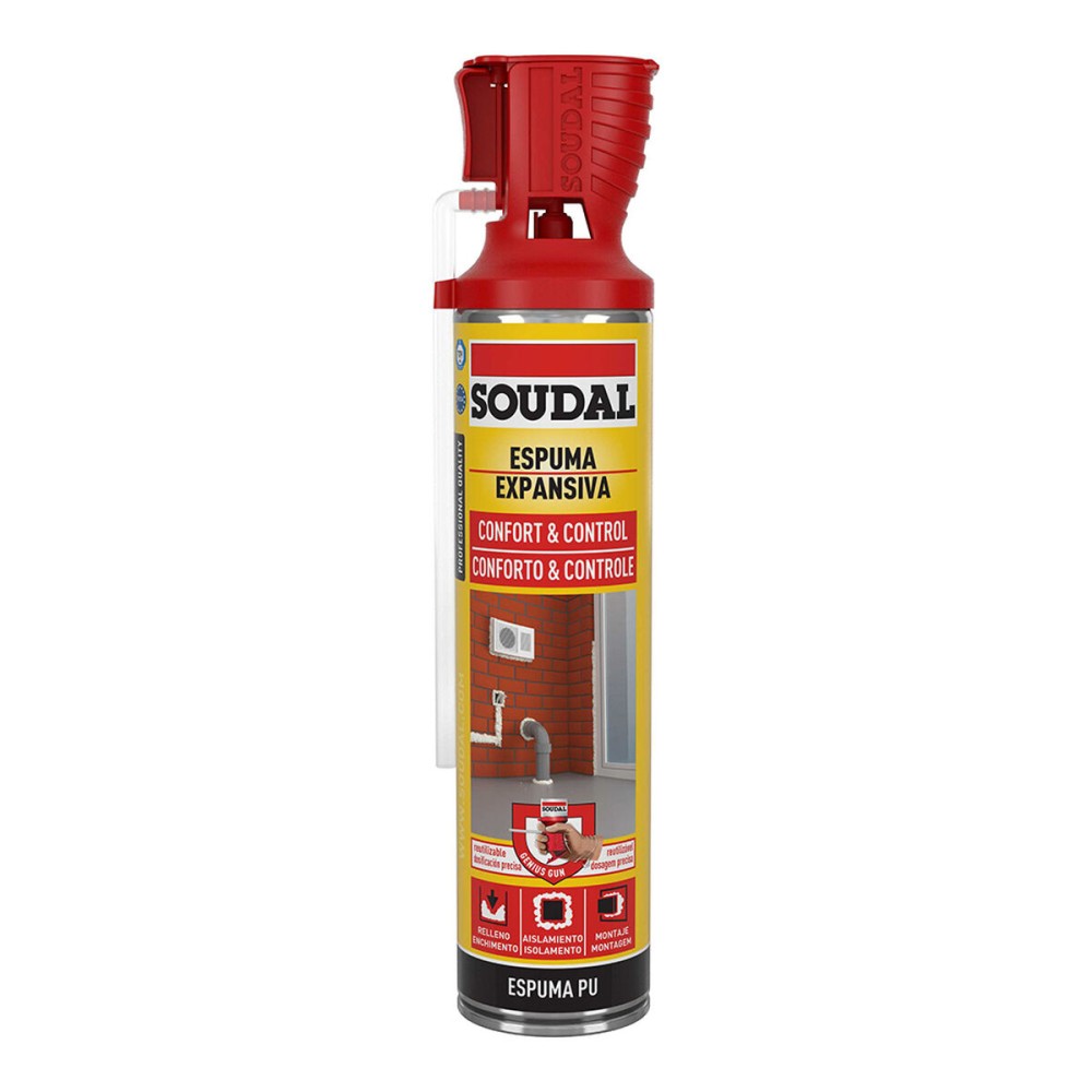 Foam Soudal Confort & Control 123921 Polyurethane 600 ml