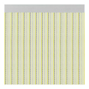 Rideau Acudam Brescia Portes Jaune Extérieur PVC Aluminium 90 x 210 cm