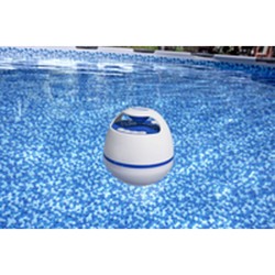 Bestway Bluetooth Haut-parleur Lumière Led Flottante Piscine et Jardin 58700