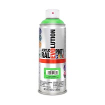 Peinture en spray Pintyplus Evolution F136 400 ml Fluorescent Vert