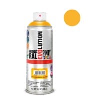 Peinture en spray Pintyplus Evolution RAL 1028 400 ml Melon Yellow