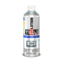 Sprühfarbe Pintyplus Evolution RAL 7001 400 ml Wasserbasis Silver Grey