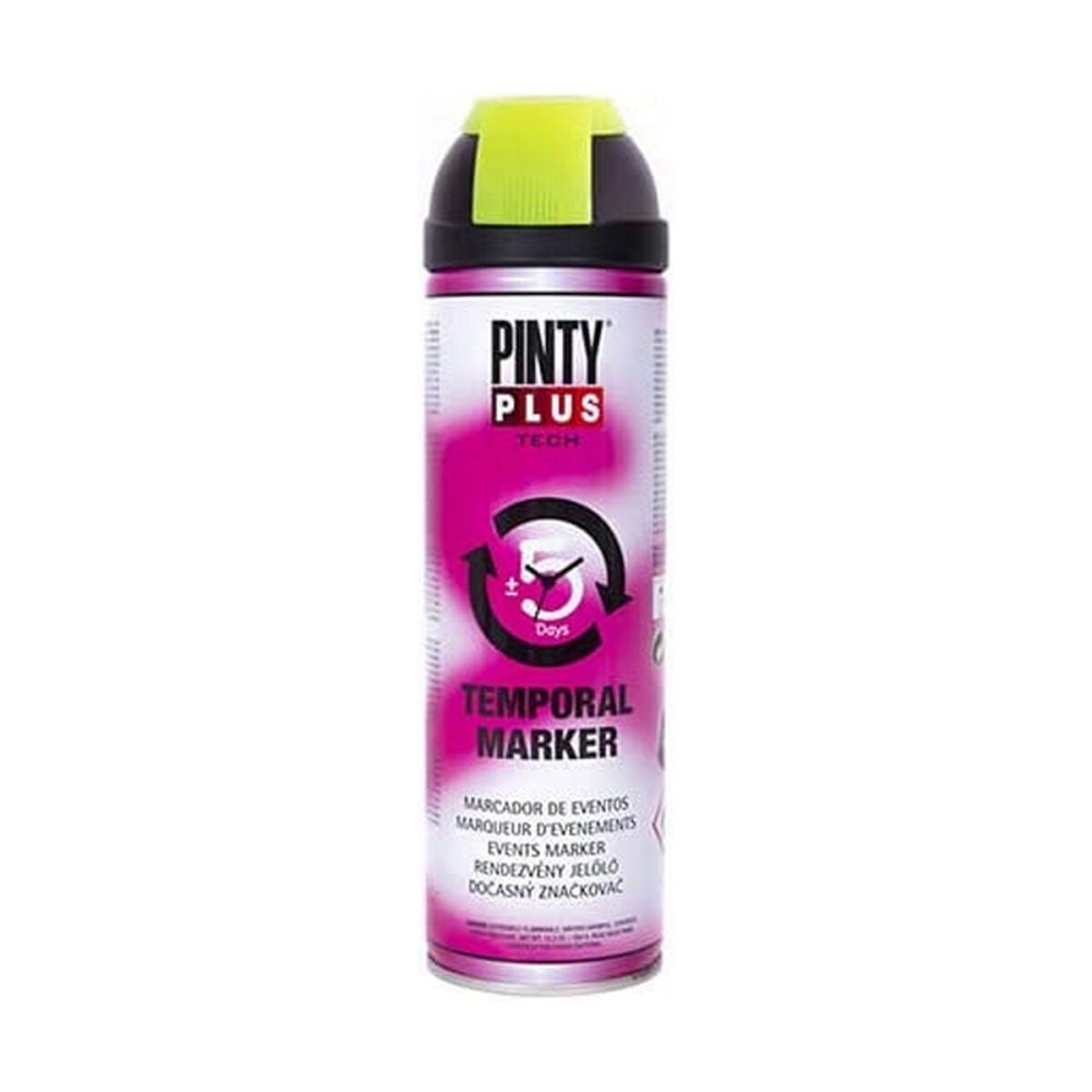 Sprühfarbe Pintyplus Tech T146 Vorübergehend Gelb 500 ml