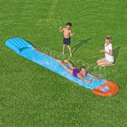 Bestway Piste Glissante Tsunami Individuelle 488x82 cm +3 Ans Jardin 52477