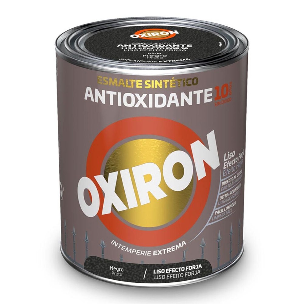 Vernis synthétique Oxiron Titan 5809097 Noir 750 ml antioxydante