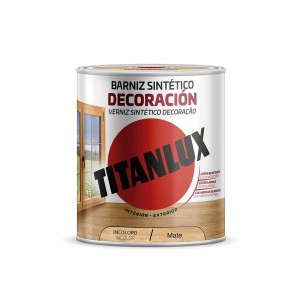 Synthetic varnish Titanlux m12100014 Matt Colourless 250 ml