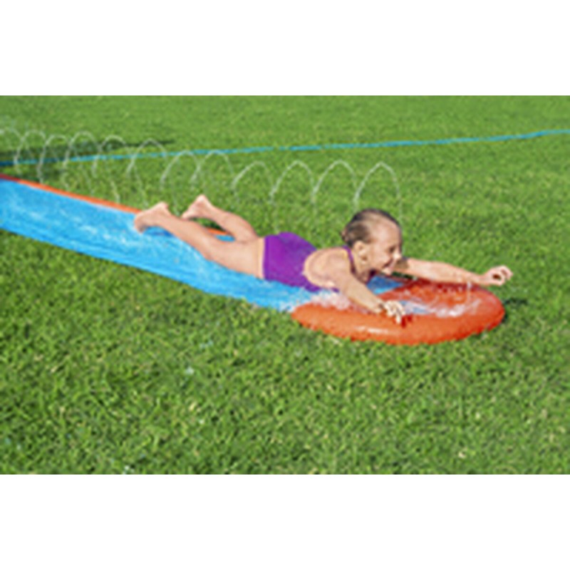 Bestway Piste Glissante Tsunami Individuelle 488x82 cm +3 Ans Jardin 52477