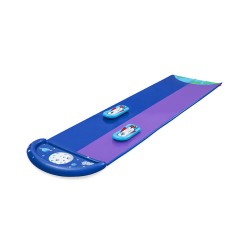 Toboggan d'eau Bestway 488 x 138 cm Coulissant Double