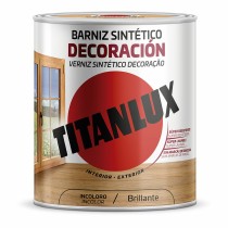 Synthetic varnish Titanlux m10100004 Decoration Shiny Colourless 4 L