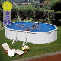 Detachable Pool Gre Fidji KIT500ECO Oval 500 x 300 x 120 cm