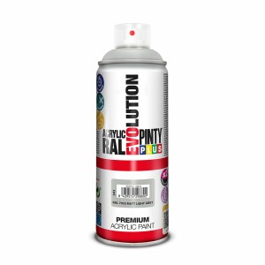 Peinture en spray Pintyplus Evolution RAL 7035 Gris clair 400 ml Mat