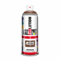 Peinture en spray Pintyplus Evolution RAL 8011 Nut Brown 400 ml Mat