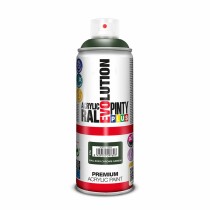 Sprühfarbe Pintyplus Evolution RAL 6020 Dunkelgrün 400 ml Verchromt