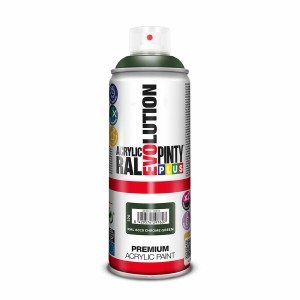 Peinture en spray Pintyplus Evolution RAL 6020 Vert foncé 400 ml Chrome