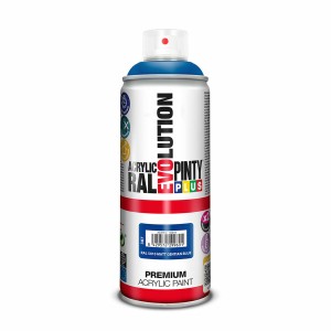 Peinture en spray Pintyplus Evolution RAL 5010 Gentian Blue 400 ml Mat