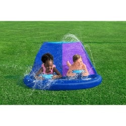 Toboggan d'eau Bestway 488 x 138 cm Coulissant Double