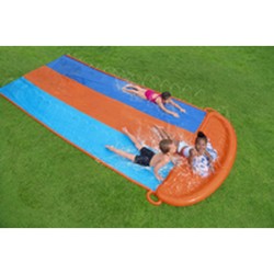 Bestway Triple Toboggan Glissant 488x207,5 cm +3 Ans Jardin 52329