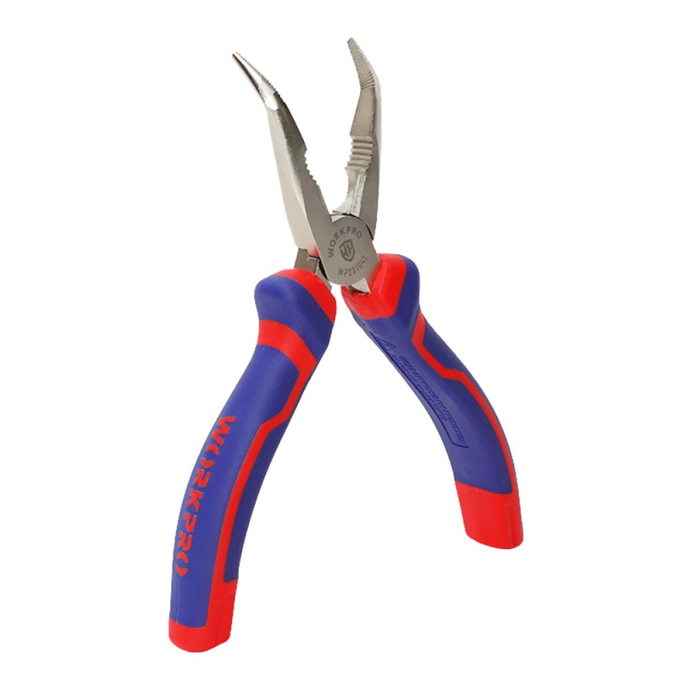 Needle point pliers Workpro 6" 16 cm Curve