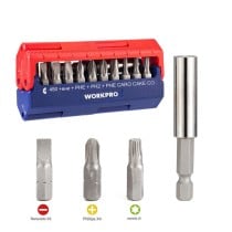 Bit set Workpro Screwdriver 13 Pieces