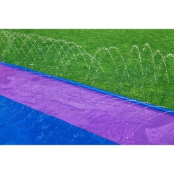 Toboggan d'eau Bestway 488 x 138 cm Coulissant Double