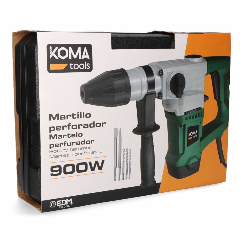 Marteau perforateur Koma Tools 900 W 830 rpm 5 J