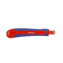 Cutter Workpro Bleu Rouge