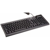 Keyboard Bit4id Black Spanish Qwerty