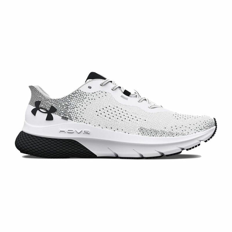 Chaussures de Running pour Adultes Under Armour Hovr Turbulence 2  Blanc Noir Homme