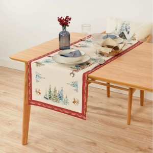 Chemin de Table Belum Christmas Landscape Multicouleur 45 x 140 cm