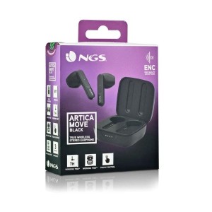 Casque & Microphone NGS ARTICAMOVEBLACK Blanc