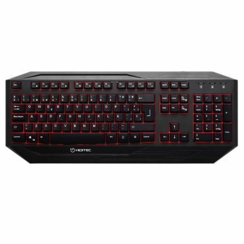 Clavier pour jeu Hiditec GKE010000 Noir QWERTY