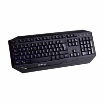 Gaming Tastatur Hiditec GKE010000 Schwarz QWERTY