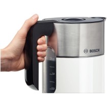 Wasserkocher BOSCH TWK8611P 2400 W Weiß Grau Anthrazit plástico,acero inoxidable 2400 W 1,5 L