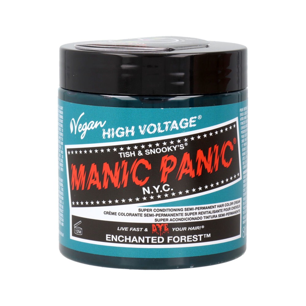 Demi-permanentes Färbemittel Manic Panic Panic High Blau Vegan (237 ml)