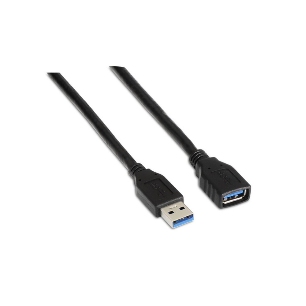 USB-Kabel Aisens A105-0041 Schwarz 1 m