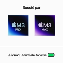 Ordinateur Portable Apple MacBook Pro 14" 16 GB RAM 1 TB SSD Azerty Français