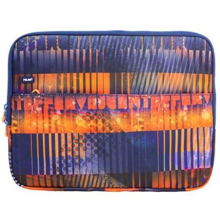 Laptop Hülle Milan Fizz Marineblau Orange 13" 34,5 x 26 x 2,5 cm