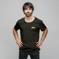 T-shirt à manches courtes homme Batman Noir Adultes unisexes