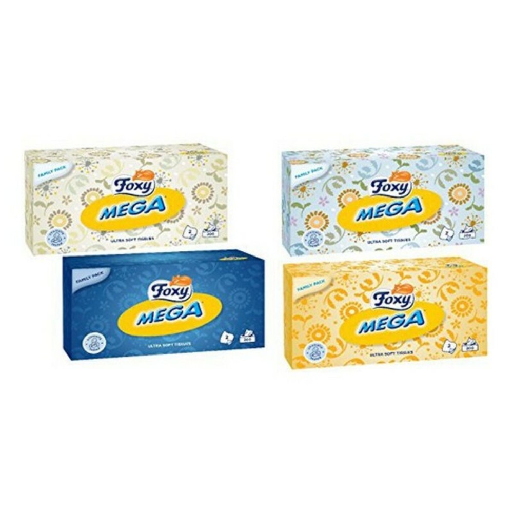 Tissues FACIAL MEGA Foxy 857-0140 (200 uds)