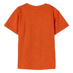 Child's Short Sleeve T-Shirt Spider-Man Orange